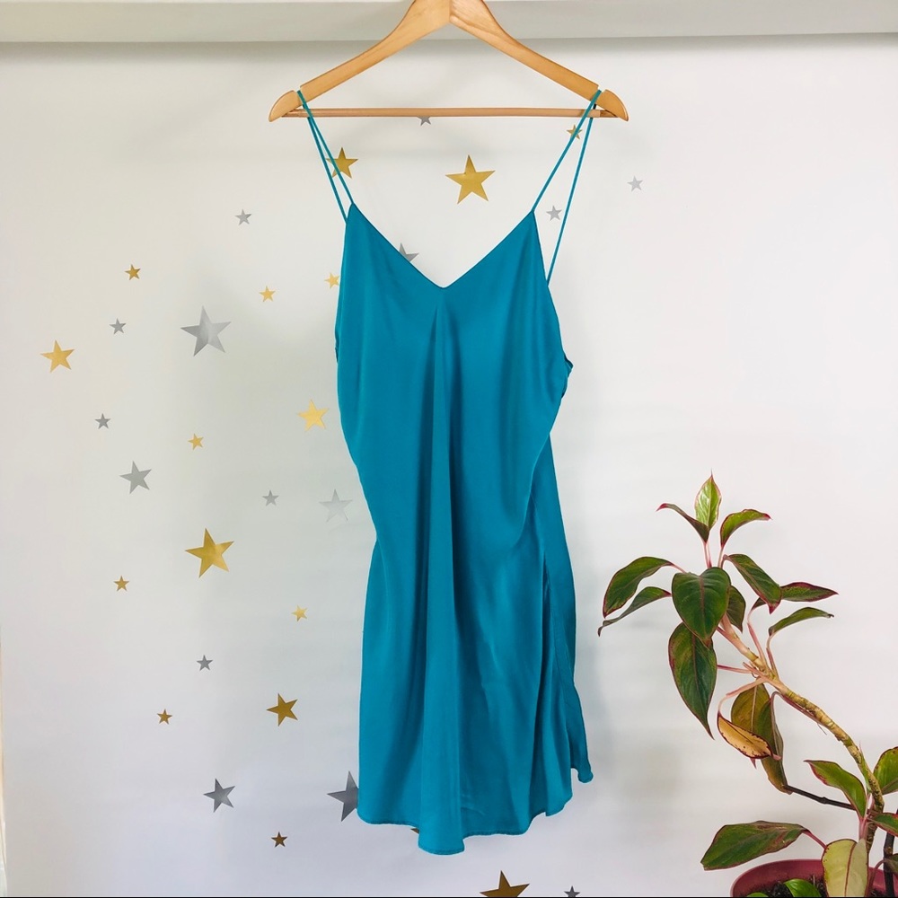 Vintage Victoria’s Secret 100% silk slip dress M
